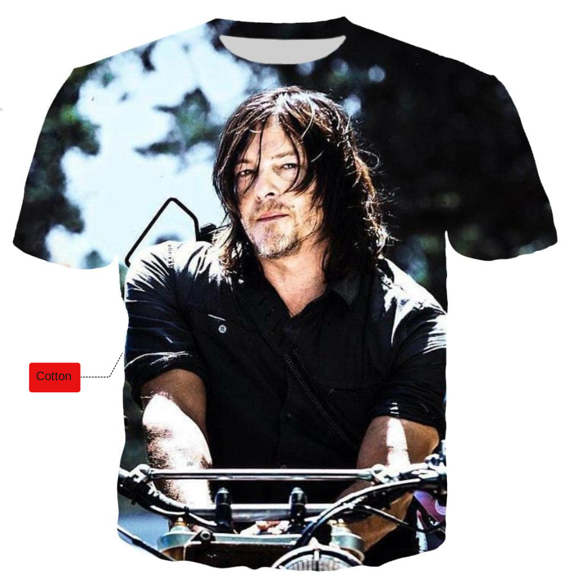 The Walking Dead 3D Printed T-shirt