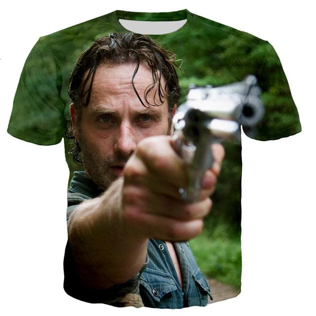 The Walking Dead 3D Printed T-shirt