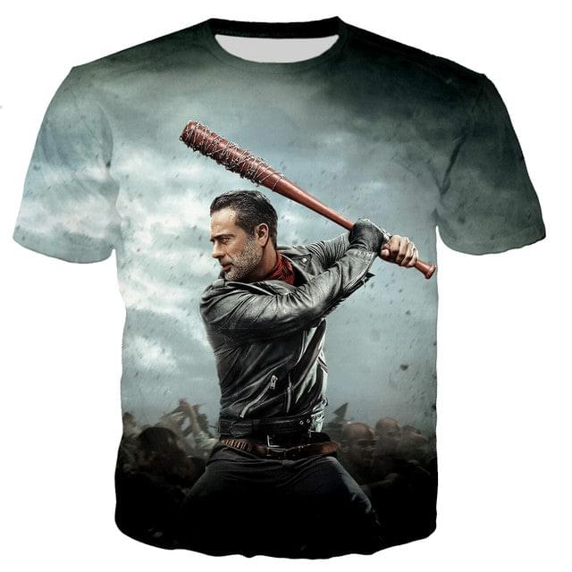The Walking Dead 3D Printed T-shirt