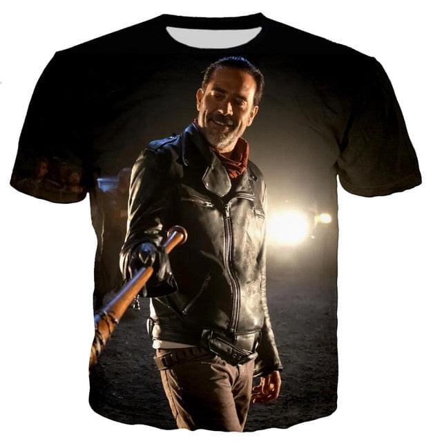 The Walking Dead 3D Printed T-shirt